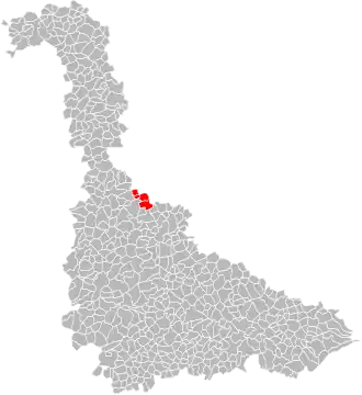 Localisation de Communauté de communesdu Froidmont