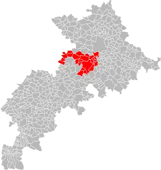 Localisation de Le Muretain Agglo