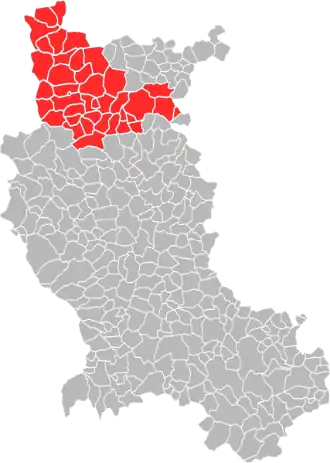 Localisation de Roannais Agglomération