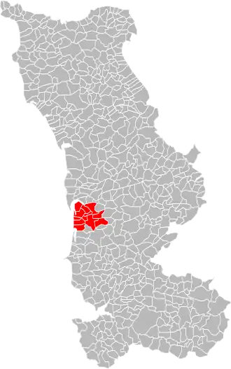 Localisation de Communauté de communes de Montmartin-sur-Mer