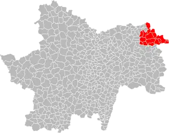 Localisation de Bresse Nord Intercom’
