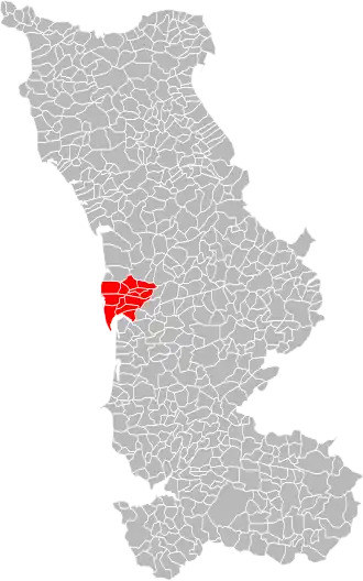 Localisation de Communauté de communes du canton de Saint-Malo-de-la-Lande