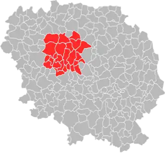 Localisation de Communauté d'agglomération du Grand Guéret