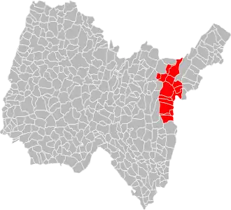 Localisation de Terre Valserhône l'interco