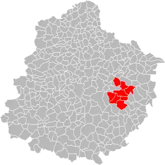 Localisation de Communauté de communes du Pays Bilurien