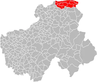 Localisation de Communauté de communes du pays d'Évian