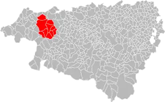 Localisation de Communauté de communes du pays de Hasparren