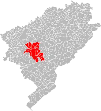 Localisation de Communauté de communes du Pays d'Ornans