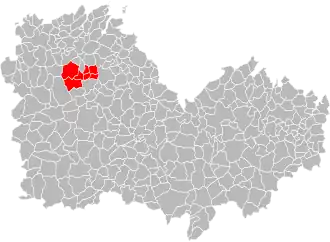 Localisation de Communauté de communes du Pays de Bégard