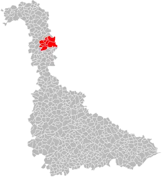 Localisation de Communauté de communes du Pays de Briey