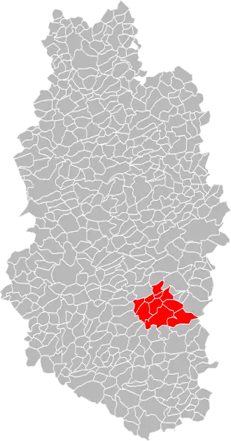 Localisation de Communauté de communes du Pays de Commercy