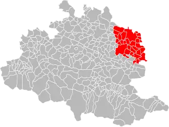 Localisation de Communauté de communesdu Pays de Mirepoix