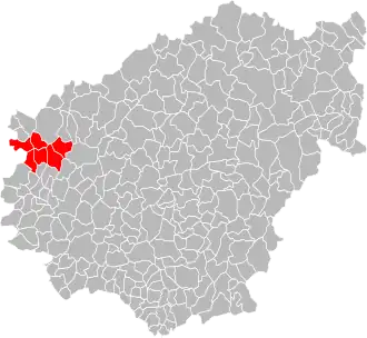 Localisation de Communauté de communes du Pays de Pompadour