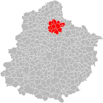Localisation de Communauté de communes du Pays marollais