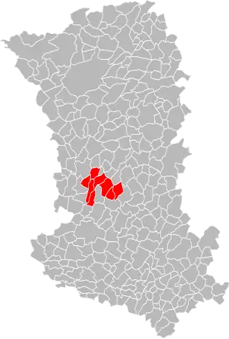 Localisation de Communauté de communes du Val d'Égray