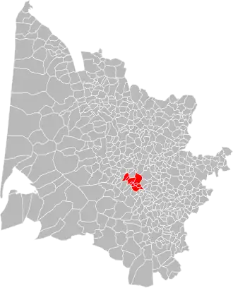 Localisation de Communauté de Communes du Vallon de l'Artolie
