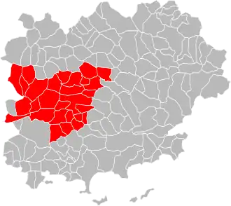 Localisation de Agglomération Provence Verte