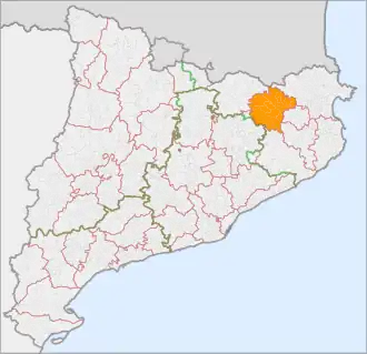 Localisation de Garrotxa