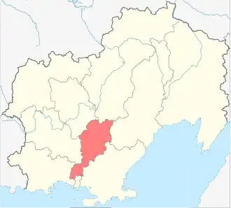 Localisation de Raïon de la Khassyne