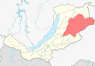 Localisation de Raïon de Baount-Evenk