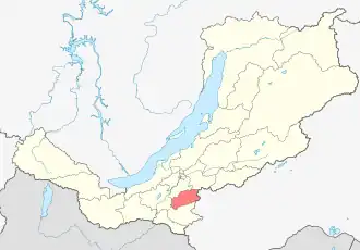 Localisation de Raïon de Moukhorchibir