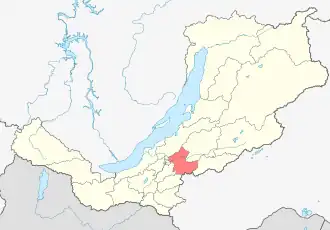 Localisation de Raïon de Zaïgraïevo