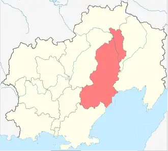 Localisation de Raïon d'Omsouktchan