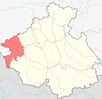 Localisation de Raïon d'Oust-Kan