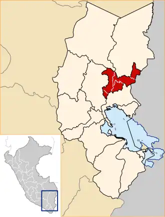 Province de San Antonio de Putina