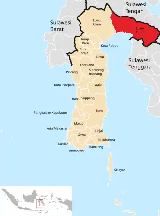 Kabupaten de Luwu oriental