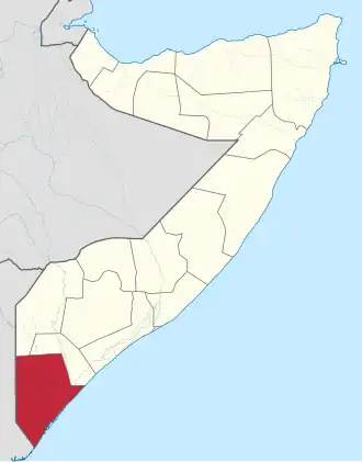 Localisation de (so) : Jubbada Hoose