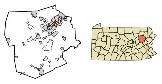 Localisation de Wyoming