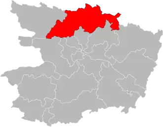 Canton de Tiercé