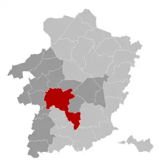 Localisation de Hasselt