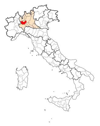 Localisation de Province de Milan