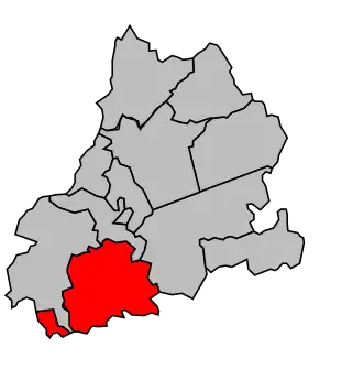 Canton de Chaussin