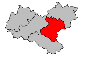 Canton de Dieuze