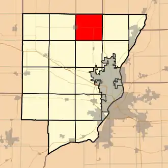 Localisation de Akron Township