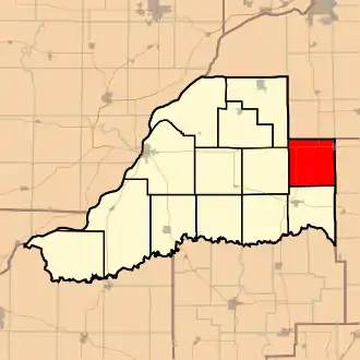 Localisation de Allens Grove Township