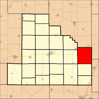 Localisation de Ash Grove Township
