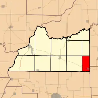 Localisation de Ashland Township