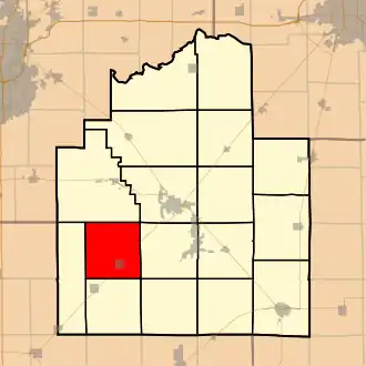 Localisation de Bear Creek Township