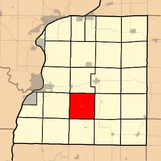 Localisation de Bear Creek Township