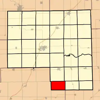 Localisation de Belle Prairie Township
