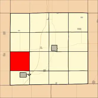 Localisation de Bloomington Township