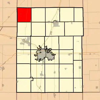 Localisation de Brown Township