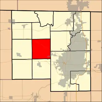 Localisation de Burritt Township