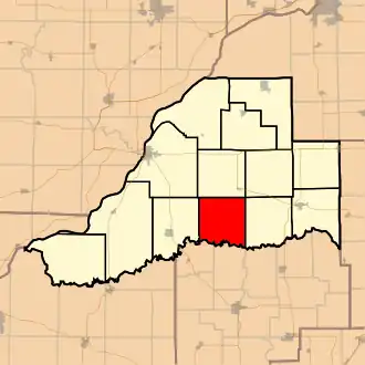 Localisation de Crane Creek Township