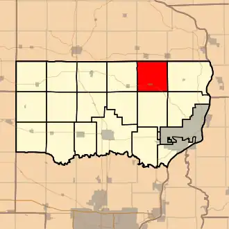Localisation de Deep Creek Township