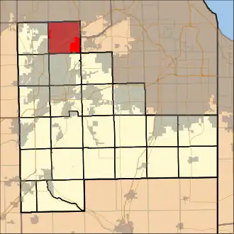 Localisation de Du Page Township